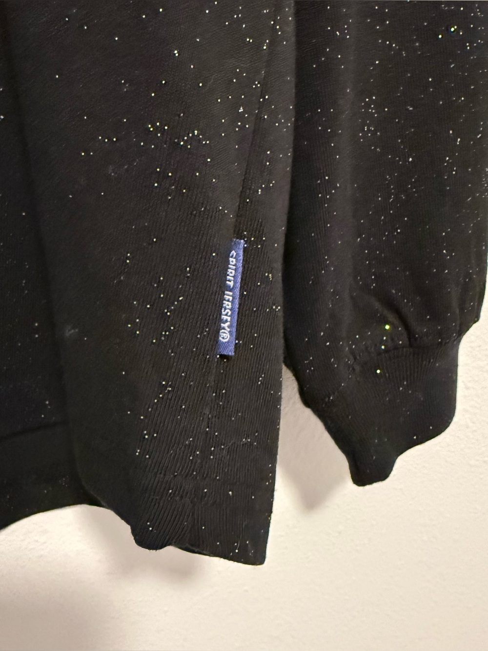 Disneyland Resort NWT Spirit Jersey Black Glitter Candy Corn Size Medium - Picture 5 of 6